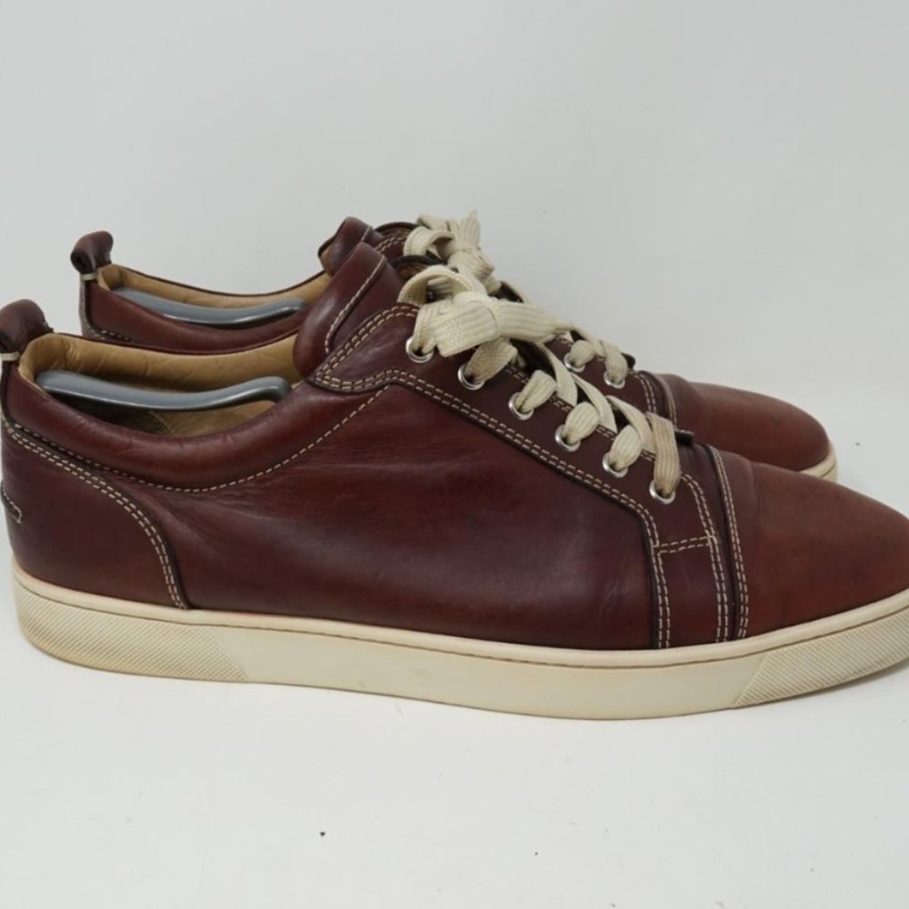 Christian Louboutin Mens Shoes Brown Sz 47.5 US 13